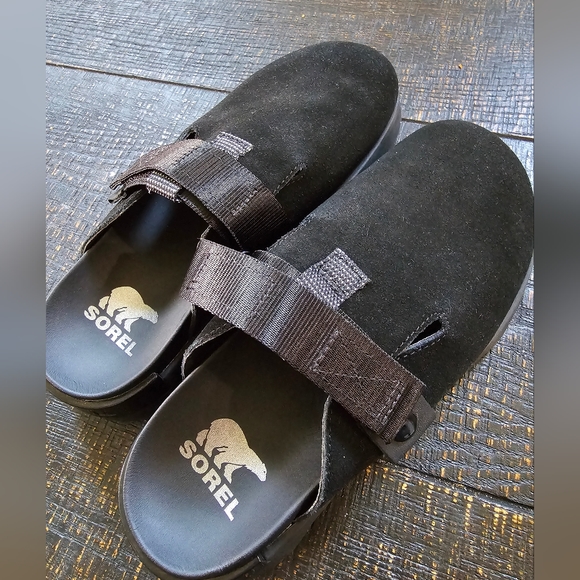 SOREL Vibe clogs EUC black sz.9 - Picture 2 of 6